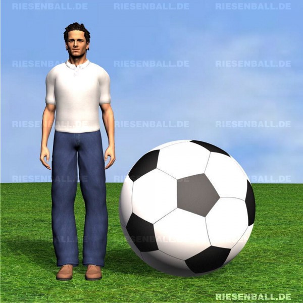 Riesen Fußball: ab 100 bis 300 cm Durchmesser